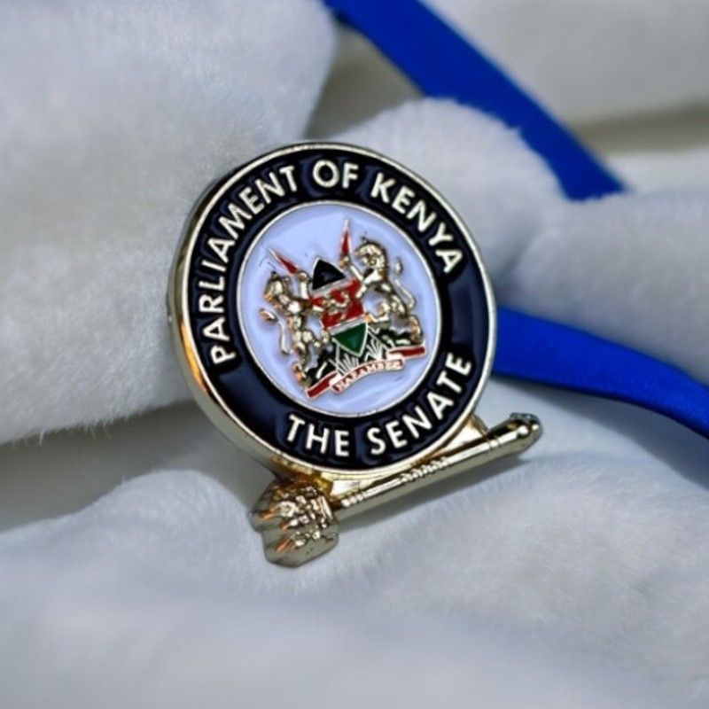 Senate Lapel Pin Badge – Premium Enamel Badge with Coat of Arms & Gold-Plated – Official Accessory for Legislators, Leaders & Collectors