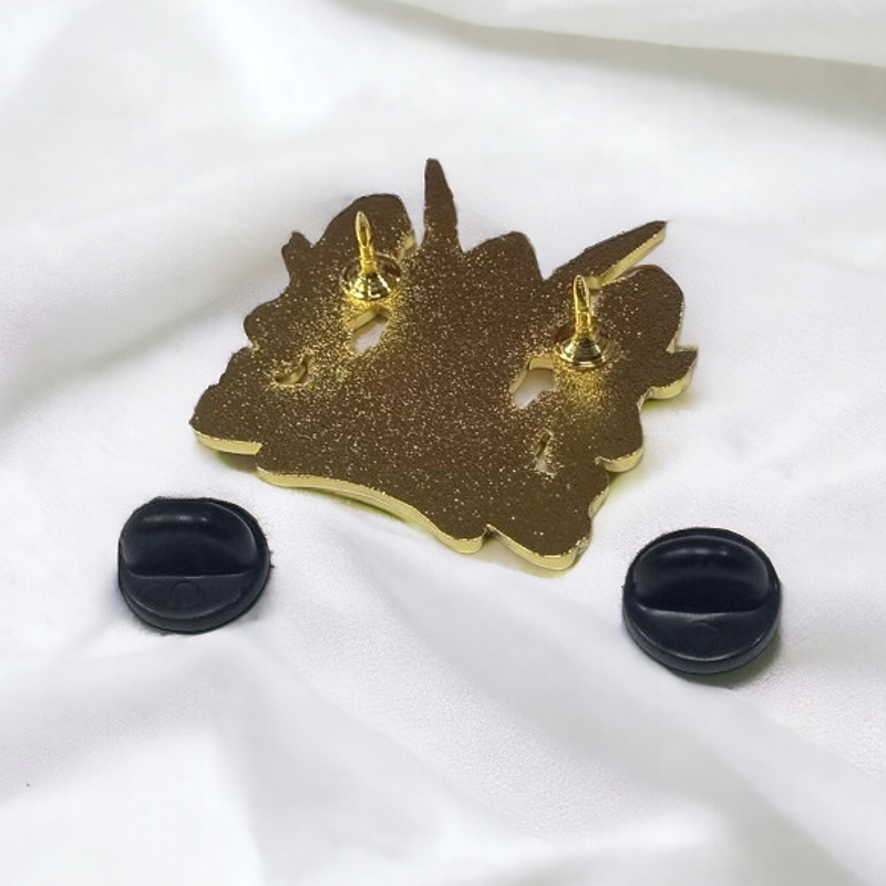 Premium Large 3D Kenya Coat of Arms Lapel Pin – Gold Finish, National Emblem Badge for Patriotic Wear & Collectors