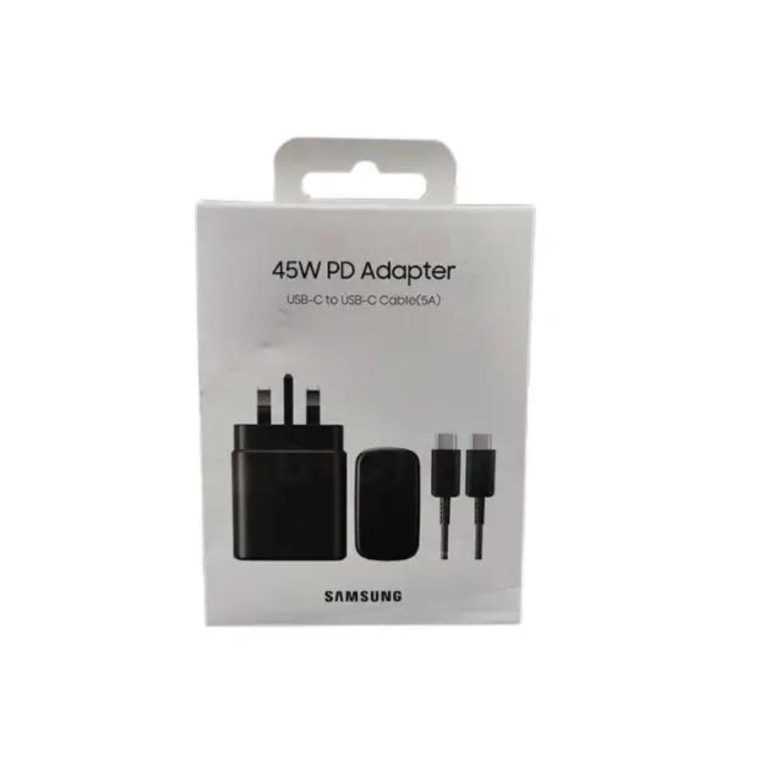 Samsung 45W PD Adapter Super Fast Charger.