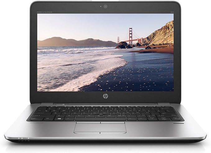 HP EliteBook 820 G3 Intel Core I5 8GB-256GB SSD 6th Gen Refurbished Silver-12.6", 6 Months Warranty