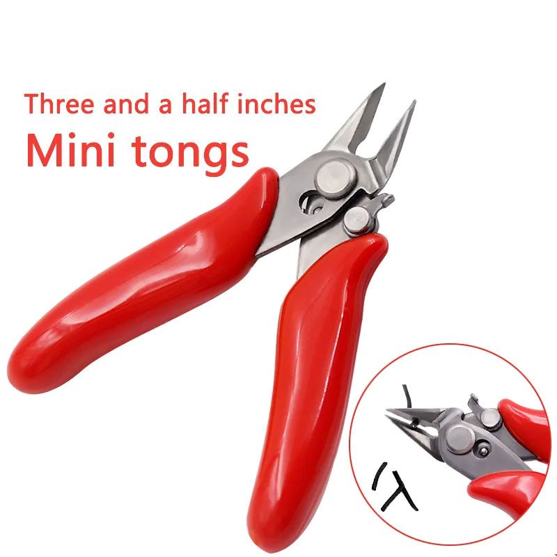 3.5 inch diagonal pliers tool wire cutters trimming shears stainless steel wire cutters hand tools