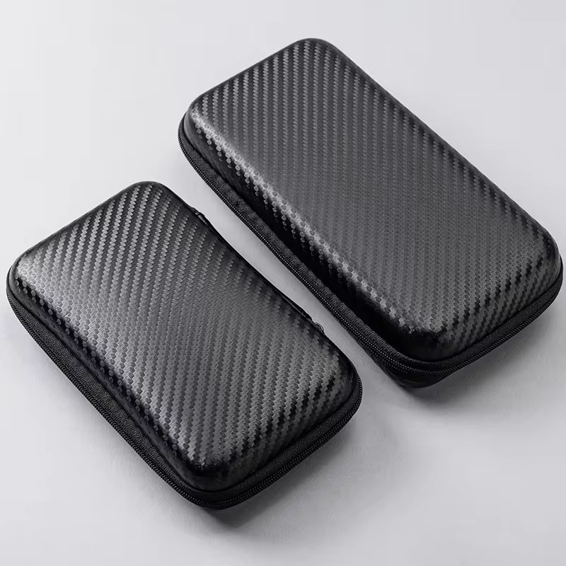 Data Cable Storage Bag Earphone Mobile Phone Charger U Disk Case Folding Portable Mini Zipper Pouch EVA Electronics Storage Bags Portable Gadget Storage Bag Portable Gadget Storage Bag