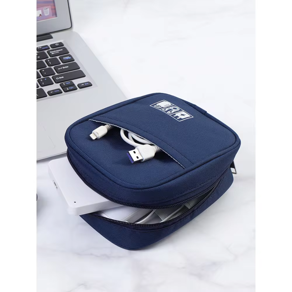 Multi Functional Oxford Data Cable Storage Bag Electronic Protection Box Headphone Power Bank Power Cord Case Digital Package
﻿
