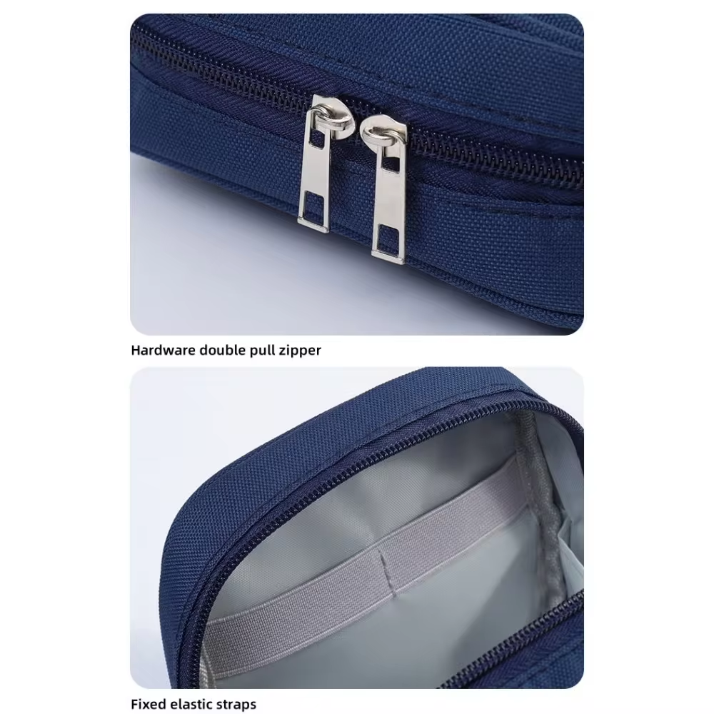 Multi Functional Oxford Data Cable Storage Bag Electronic Protection Box Headphone Power Bank Power Cord Case Digital Package
﻿