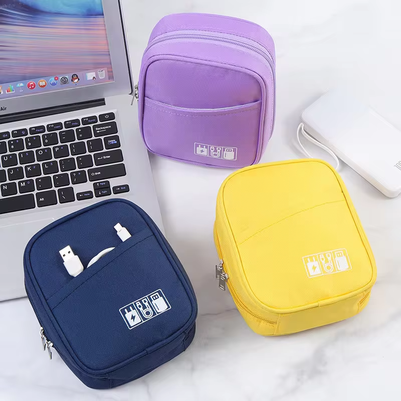 Multi Functional Oxford Data Cable Storage Bag Electronic Protection Box Headphone Power Bank Power Cord Case Digital Package
﻿
