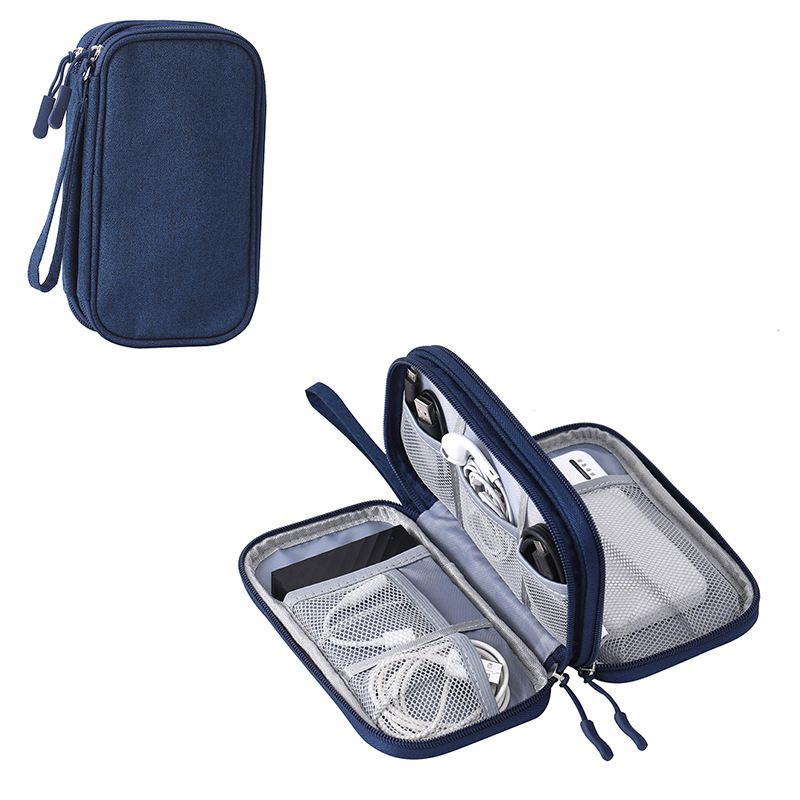 Portable Gadget Storage Bag Cable Gadget Organizer Storage Bag Electronic Organizer Travel USB Cable Accessories Bag/Case,Waterproof for Power Bank,Charging Cords,Chargers
﻿
