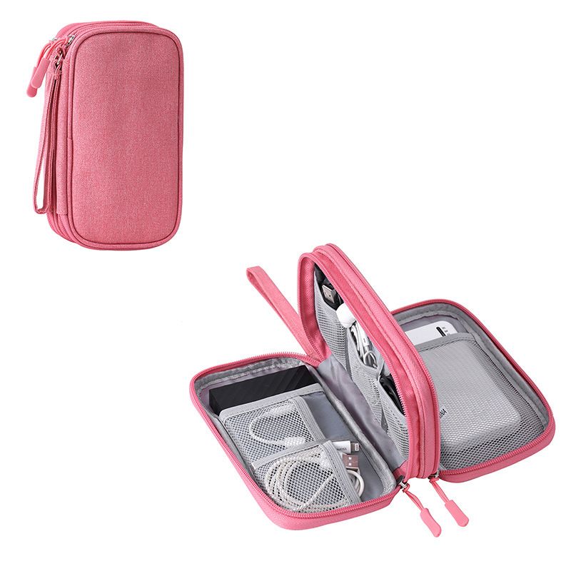 Portable Gadget Storage Bag Cable Gadget Organizer Storage Bag Electronic Organizer Travel USB Cable Accessories Bag/Case,Waterproof for Power Bank,Charging Cords,Chargers
﻿