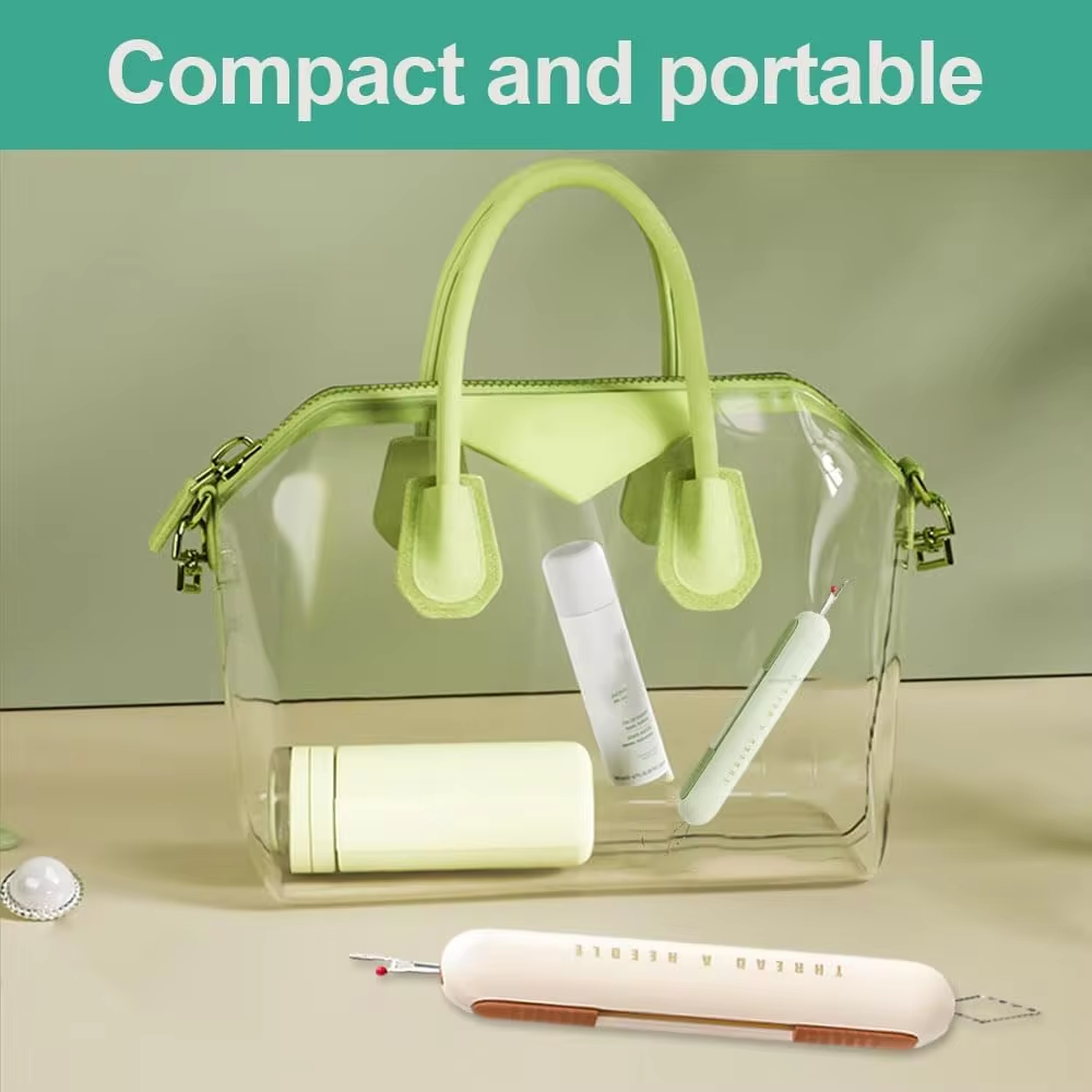 2 in 1 Needle Threaders Seam Rippers for Sewing, Threading and Seam Remover Seam Ripper Tool for Sewing Crafting