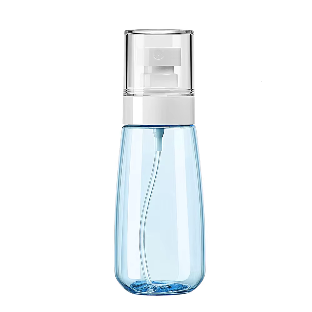 Portable Travel Spray Bottle, Spray Bottle Squeeze Tubes Mini Refillable Small Spray Bottles with Fine Mist Nozzle for Hair Face Water Alcohol Plants, Perfume Dispenser Pump Mist 1pcs 30ml