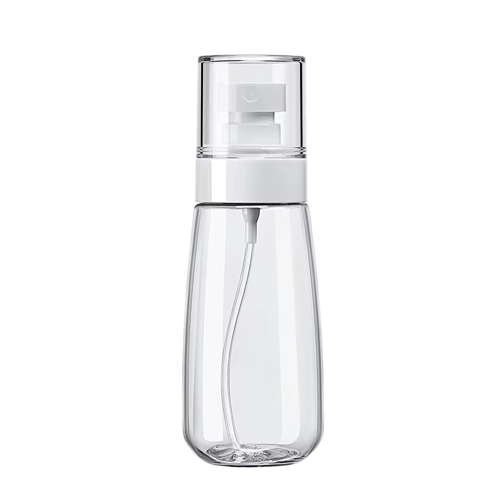 Portable Travel Spray Bottle, Spray Bottle Squeeze Tubes Mini Refillable Small Spray Bottles with Fine Mist Nozzle for Hair Face Water Alcohol Plants, Perfume Dispenser Pump Mist 1pcs 30ml