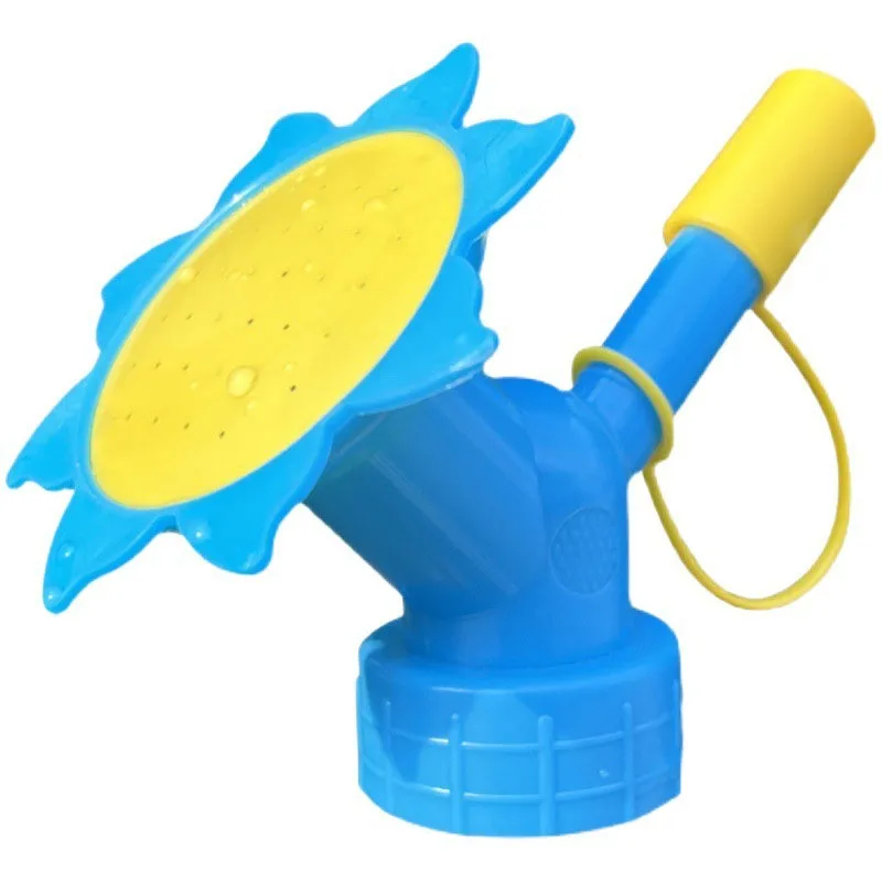 2 In 1 Spray Head Nozzle Watering Nozzle Sun Flower Automatic Watering Waterer Gardening Adjustable Drink Bottle Succulent Irrigation Tools Garden WateringTool Sprayer Agriculture Tools