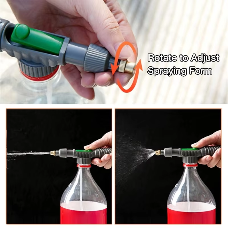 
Spray Head Nozzle Watering Irrigation High Sprayer Water Pressure Flower Garden Gun Sprayer Head Juice Bottles Interface Plastic Trolley Spray Garden Watering Tool  Sprayer Agriculture Tools