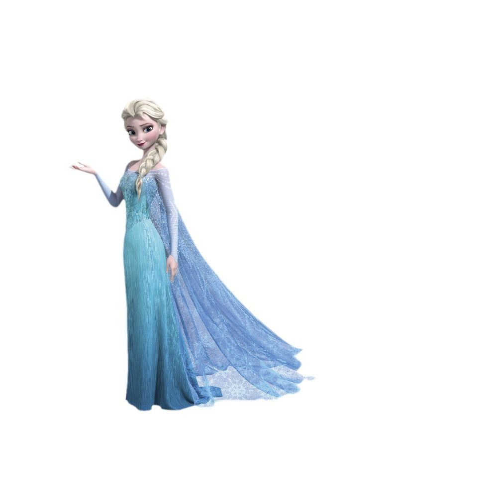 Cartoon Diy frozen princess Elsa Anna wall stickers girl Children room Background Decoration Removable Kids Bedroom Poster Decal