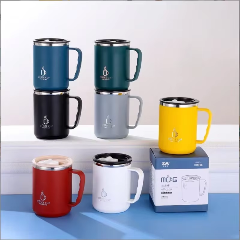 Stainless Steel Coffee Cup Thermos Mug Travel Thermal Vacuum Flask  Unusual Tea Cup Set Cups Mugs Cupshe Drinkware Glass Thermal Beer Cute Travel 500ml Lid Coffe Carry Sets Insulated Cup Water Bottle