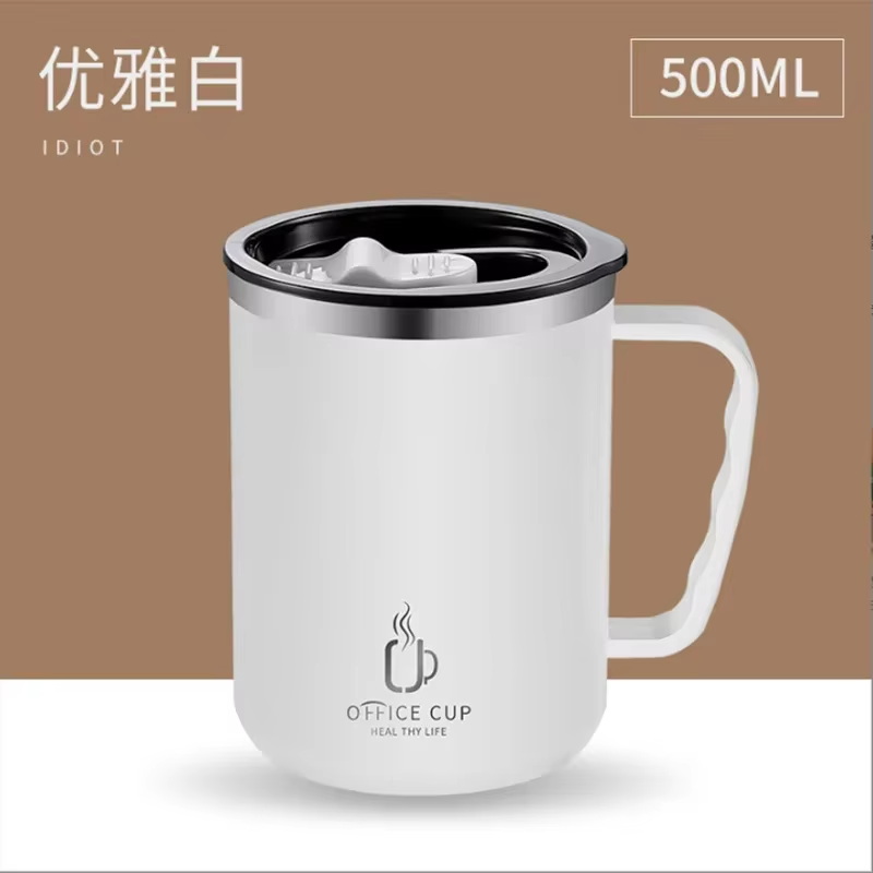 Stainless Steel Coffee Cup Thermos Mug Travel Thermal Vacuum Flask  Unusual Tea Cup Set Cups Mugs Cupshe Drinkware Glass Thermal Beer Cute Travel 500ml Lid Coffe Carry Sets Insulated Cup Water Bottle