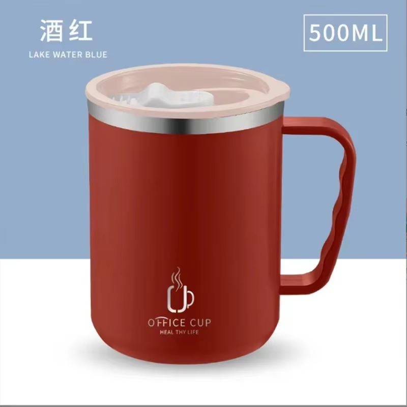Stainless Steel Coffee Cup Thermos Mug Travel Thermal Vacuum Flask  Unusual Tea Cup Set Cups Mugs Cupshe Drinkware Glass Thermal Beer Cute Travel 500ml Lid Coffe Carry Sets Insulated Cup Water Bottle
