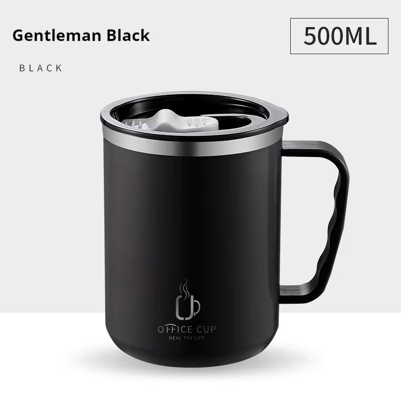 Stainless Steel Coffee Cup Thermos Mug Travel Thermal Vacuum Flask  Unusual Tea Cup Set Cups Mugs Cupshe Drinkware Glass Thermal Beer Cute Travel 500ml Lid Coffe Carry Sets Insulated Cup Water Bottle