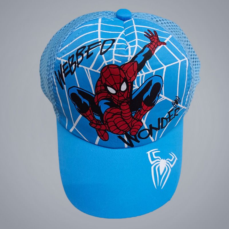 Baseball Hat for Boy Girls Disney Anime Cute Spiderman Kids Hats For Boys Girls Summer Autumn Baby Baseball Cap Children's Hip Hop Sun Hat Child Visor Caps Trucker Cap
﻿