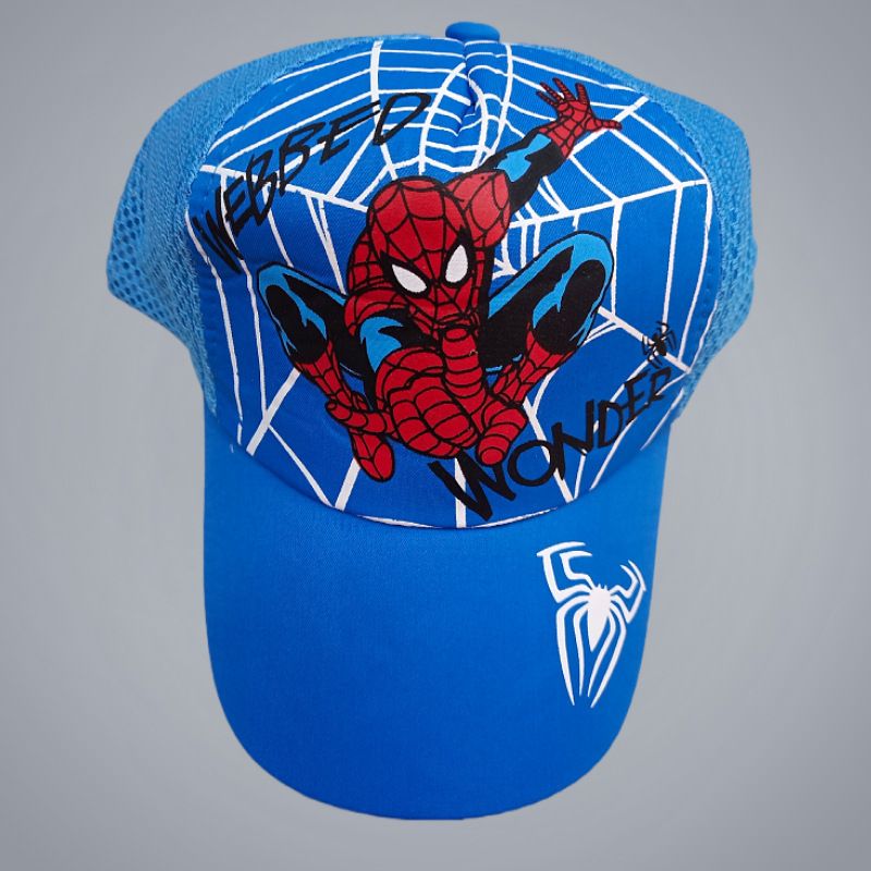 Baseball Hat for Boy Girls Disney Anime Cute Spiderman Kids Hats For Boys Girls Summer Autumn Baby Baseball Cap Children's Hip Hop Sun Hat Child Visor Caps Trucker Cap
﻿