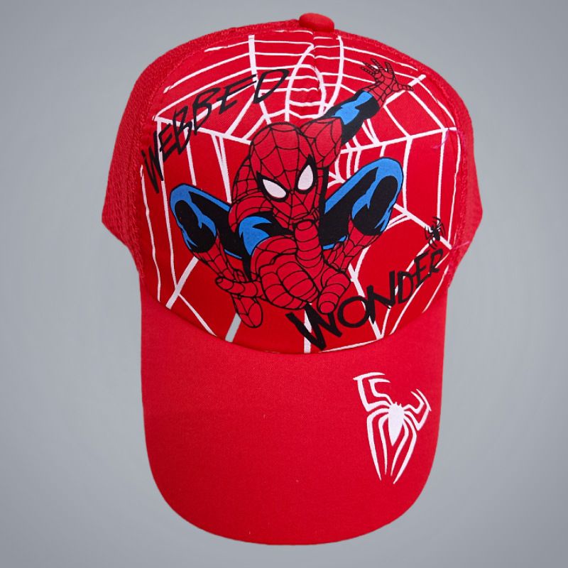 Baseball Hat for Boy Girls Disney Anime Cute Spiderman Kids Hats For Boys Girls Summer Autumn Baby Baseball Cap Children's Hip Hop Sun Hat Child Visor Caps Trucker Cap
﻿