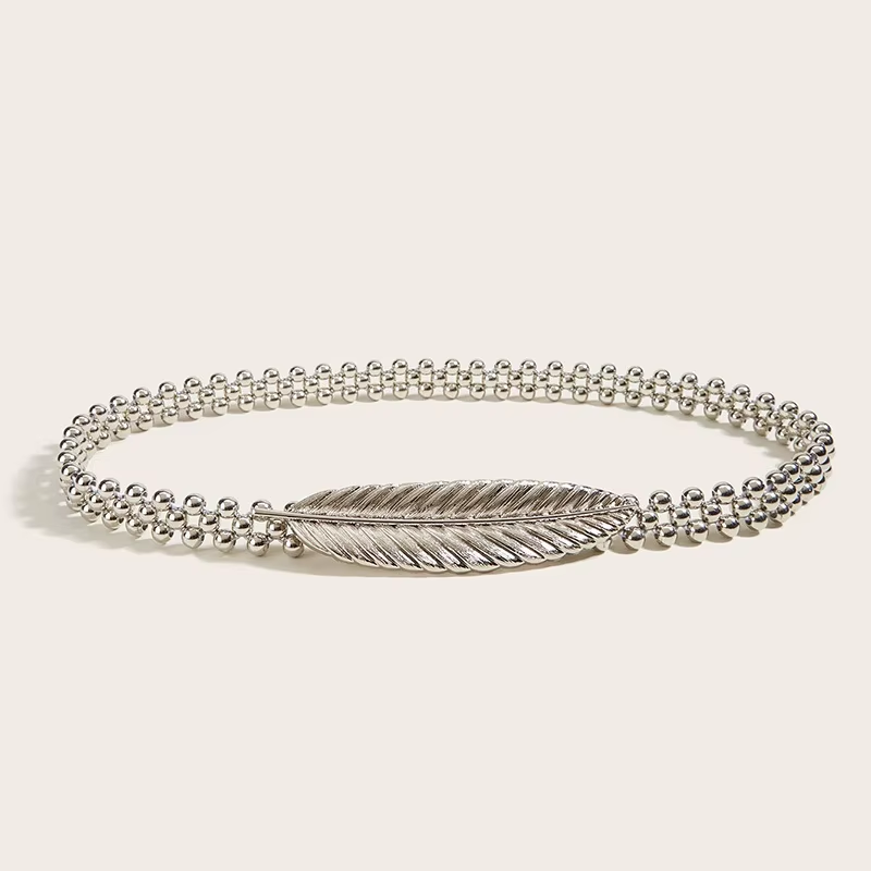 New Fashion Metal Waist Chain WomenThin Belt Luxury Design Adjustable FemaleWaistband Lady Body Long Skirts Decor Girdle