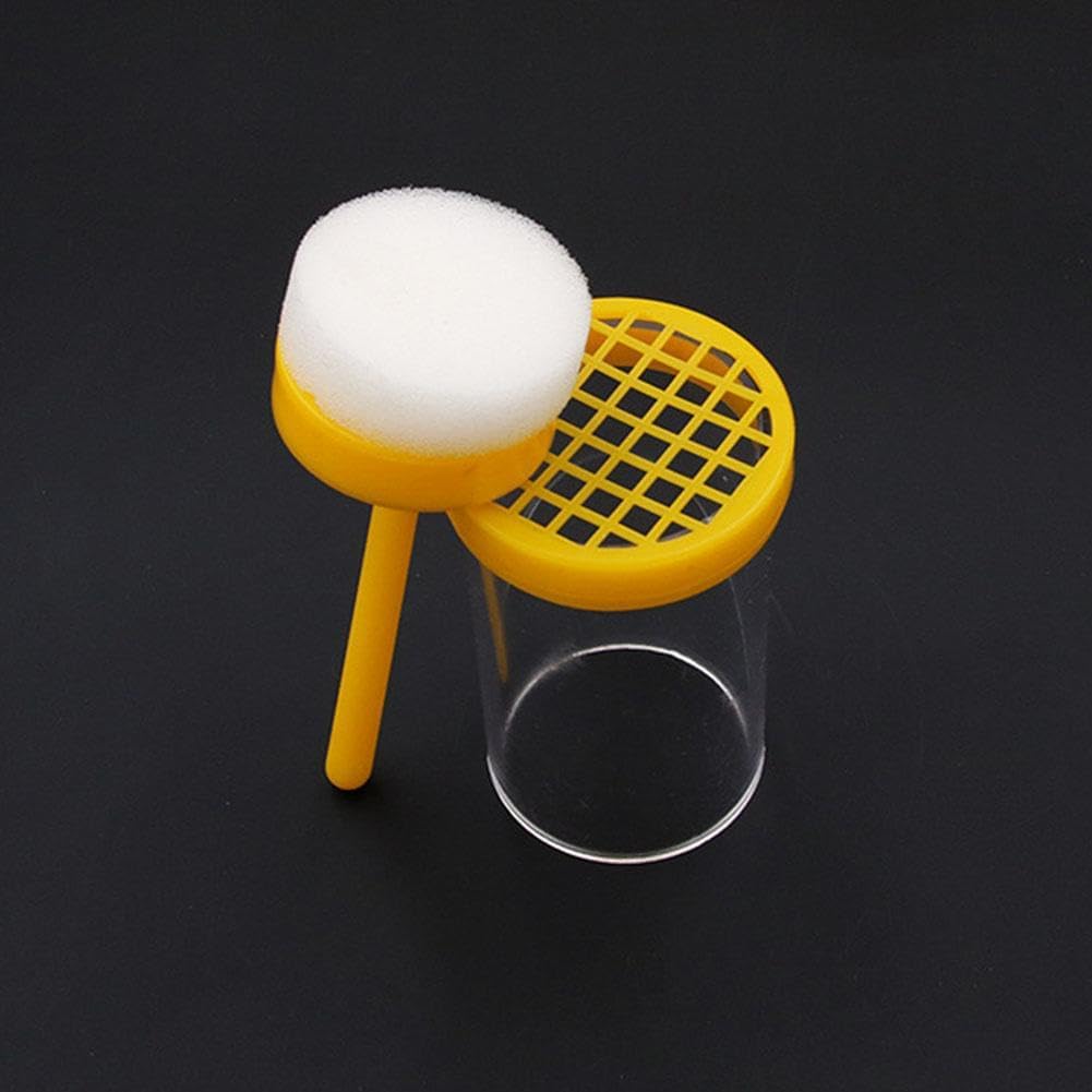 Cage à Reine Pour Apiculture - Tube De Marquage Avec Piston Et Mousse Protectrice | Matériel Apicole Pratique