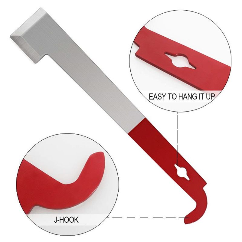 Beekeeping Supplies Stainless Frame Lifter and Scraper J Hook Tool Hive Tool Hook Pry Bar Beekeeping Equipment Beekeeping Supplies