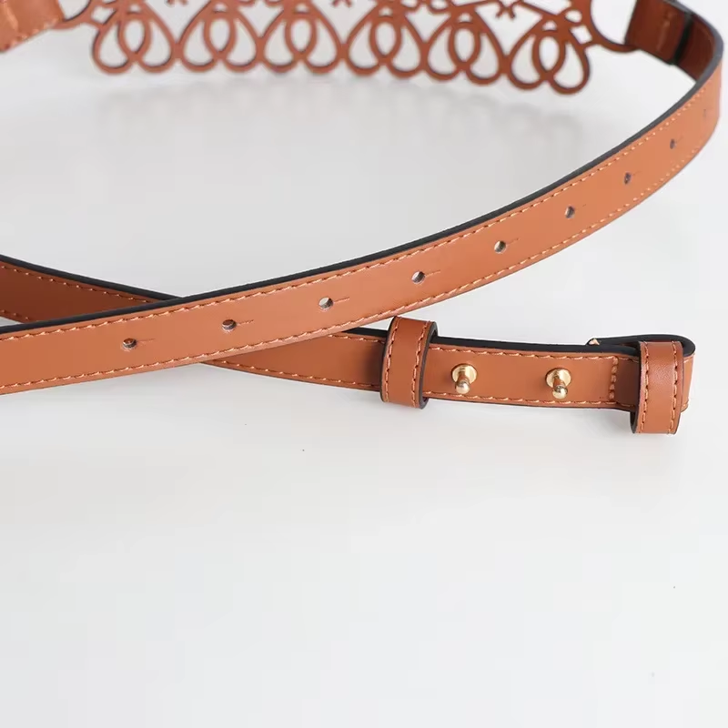 New Ladies Hollow Waist Seal Wide Belt with Dress Elegant Corset Fashion Shirt Decoration Belts for Women Luxury Designer