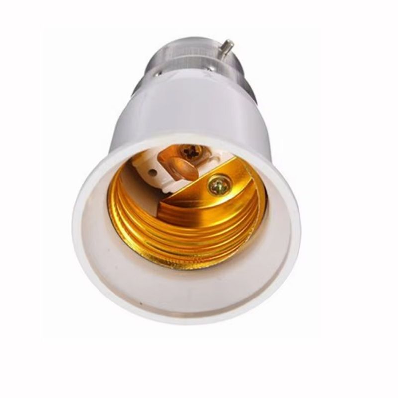 E22 To E27 Lamp Bulb Socket Base Holder Converter Fireproof Light Conversion Adapter Home Room Lighting Accessories