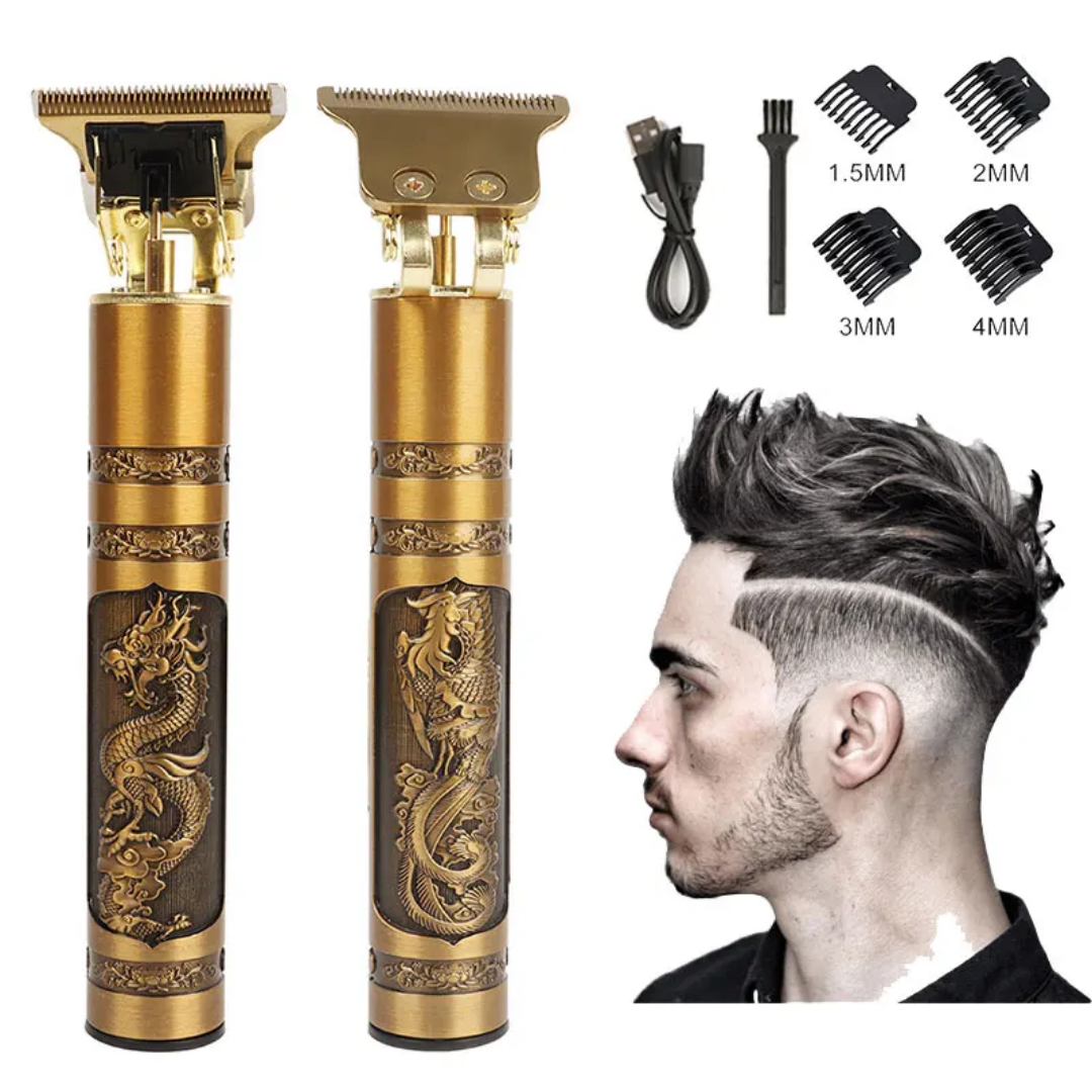 Metal material Barber Professional Hair Cutting Machine LCD Hair Trimmer for men Hair Clipper Electric Shaver Hair trimmer machine