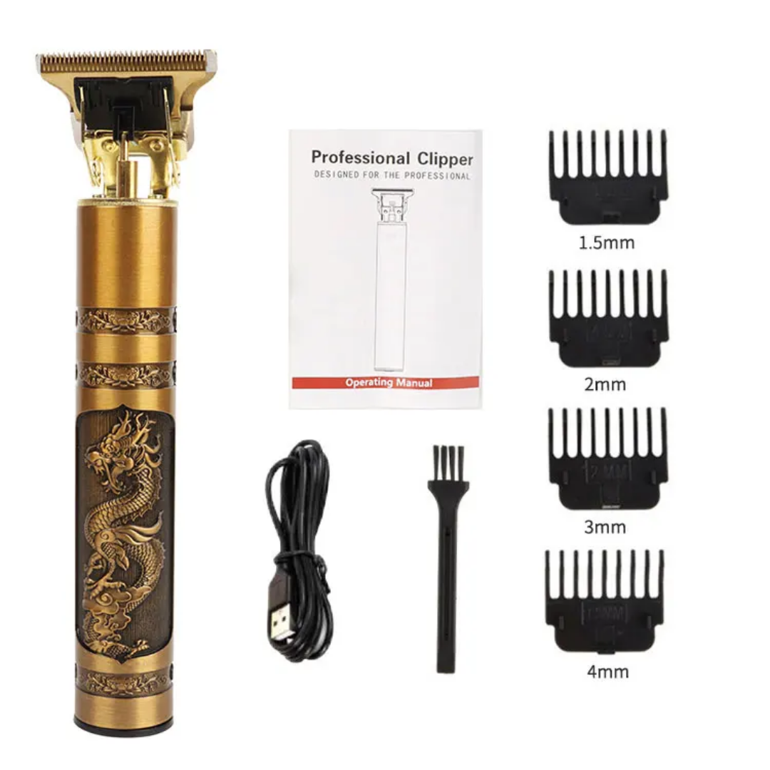 Metal material Barber Professional Hair Cutting Machine LCD Hair Trimmer for men Hair Clipper Electric Shaver Hair trimmer machine