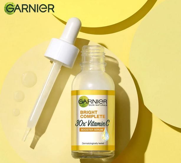 Garnier Bright Complete 30 X Vitamin C Booster Serum 30ml
Garnier Bright Complete 30 X Vitamin C Booster Serum 30ml