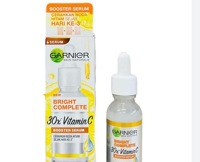 Garnier Bright Complete 30 X Vitamin C Booster Serum 30ml
Garnier Bright Complete 30 X Vitamin C Booster Serum 30ml