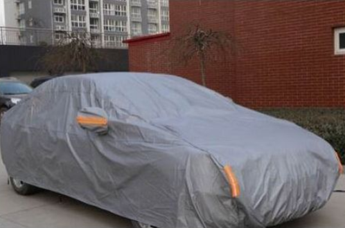 Universal grey Car Cover Outdoor Weather Waterproof Breathable Scratch Rain Snow Heat Resistant Protection Car Covers. - Size YXL