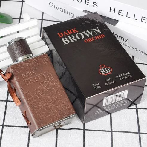 Brown Orchid Dark Perfume Eau De Parfum For Man 80ml Long Lasting Parfume Spray For Body                                                                       .