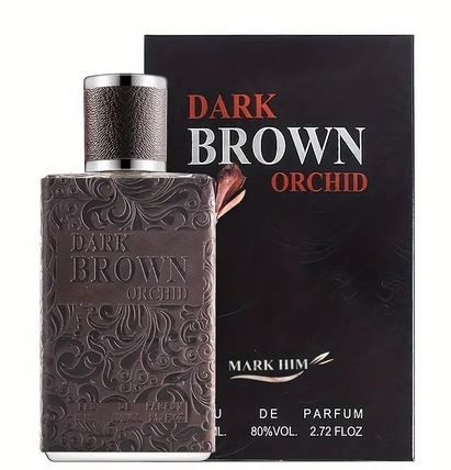 Brown Orchid Dark Perfume Eau De Parfum For Man 80ml Long Lasting Parfume Spray For Body                                                                       .