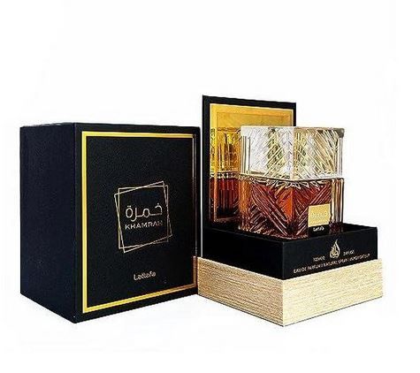 🔅Khamrah Arabic perfume Lattafa Khamra is an exquisite high-end Arabic perfume.100ml❤️‍🔥luxurious oriental-spicy unisex perfume that combines precious spices, the warmth of woody notes and the softn