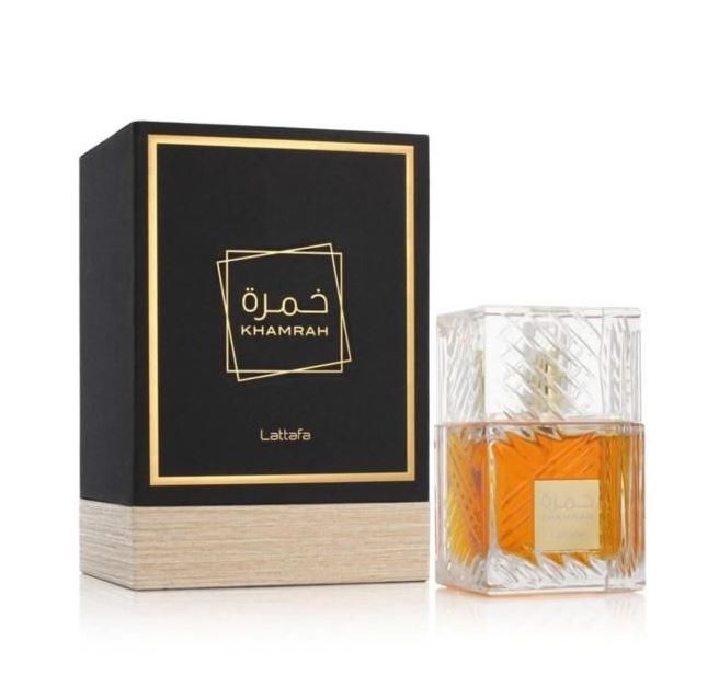🔅Khamrah Arabic perfume Lattafa Khamra is an exquisite high-end Arabic perfume.100ml❤️‍🔥luxurious oriental-spicy unisex perfume that combines precious spices, the warmth of woody notes and the softn