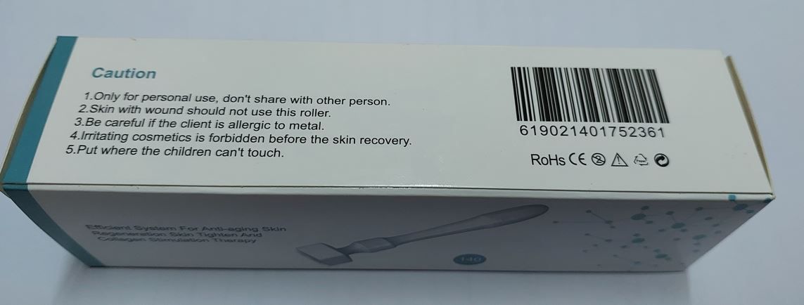 Derma Stamp System Hair Regrowth Professional 140 Microneedles Anti Wrinkle Therapy Dermastamp Roller Skin Beard Growth Care Tool with 0.2/0.25/0.3/0.5/0.75/1.0/1.5/2.0/2.5/3.0mm