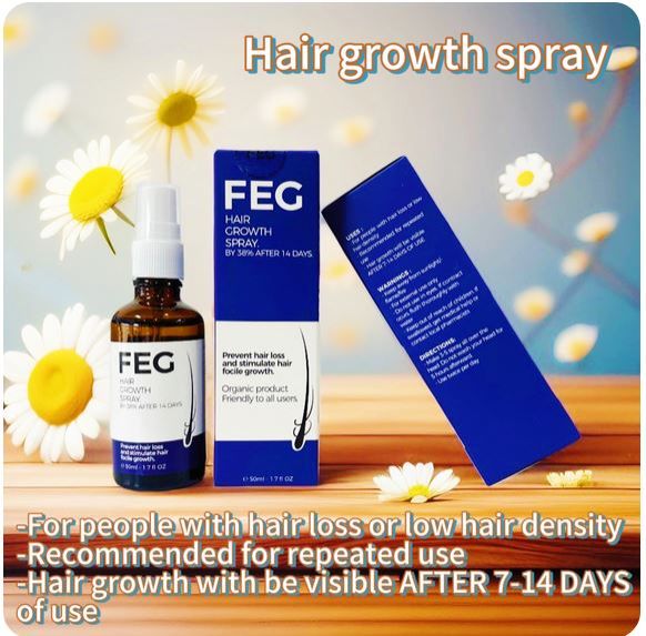 Feg Hair Growth Spray - 50ml                                                                                                                                                                   .