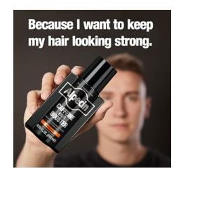 Alpecin Black Edition Caffeine Hair Booster, Scalp Tonic for Men's Thinning Hair Growth - 200ml                                                                  .