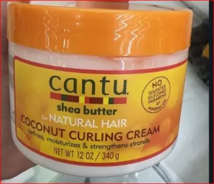 Cantu Shea Butter for Natural Hair Coconut Curling Cream                                                                                                                                 .