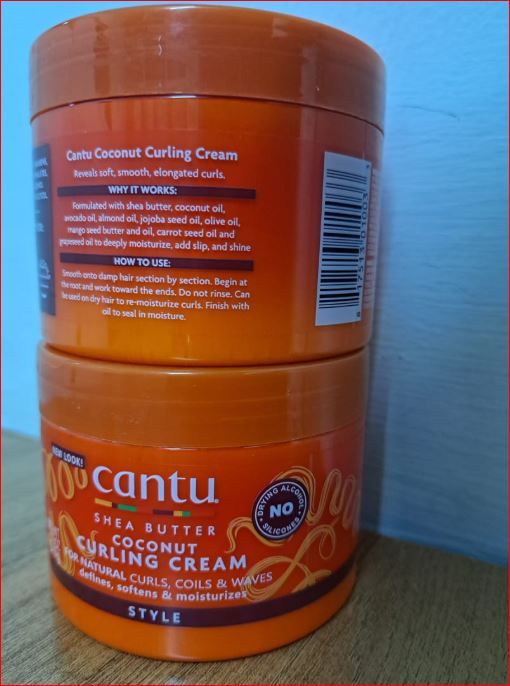 Cantu Shea Butter for Natural Hair Coconut Curling Cream                                                                                                                                 .