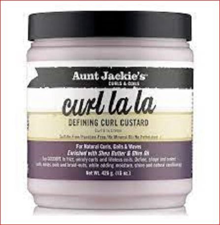 Aunt Jackie's Curl La La Defining Curl Custard( Curling Cream ) , Curl Lala                                                                                               .