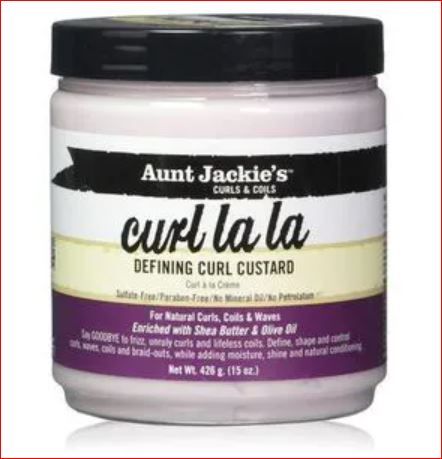 Aunt Jackie's Curl La La Defining Curl Custard( Curling Cream ) , Curl Lala                                                                                               .
