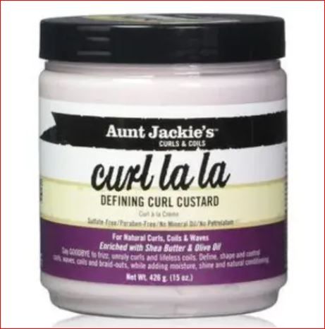 Aunt Jackie's Curl La La Defining Curl Custard( Curling Cream ) , Curl Lala                                                                                               .