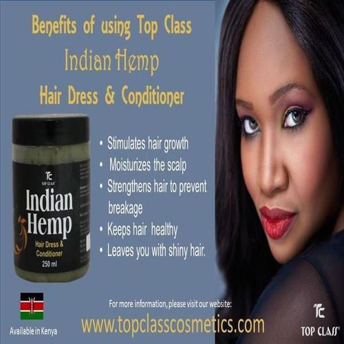 Indian hair pomade hair dress and conditioner indian hemp- effective conditioning and strengthening