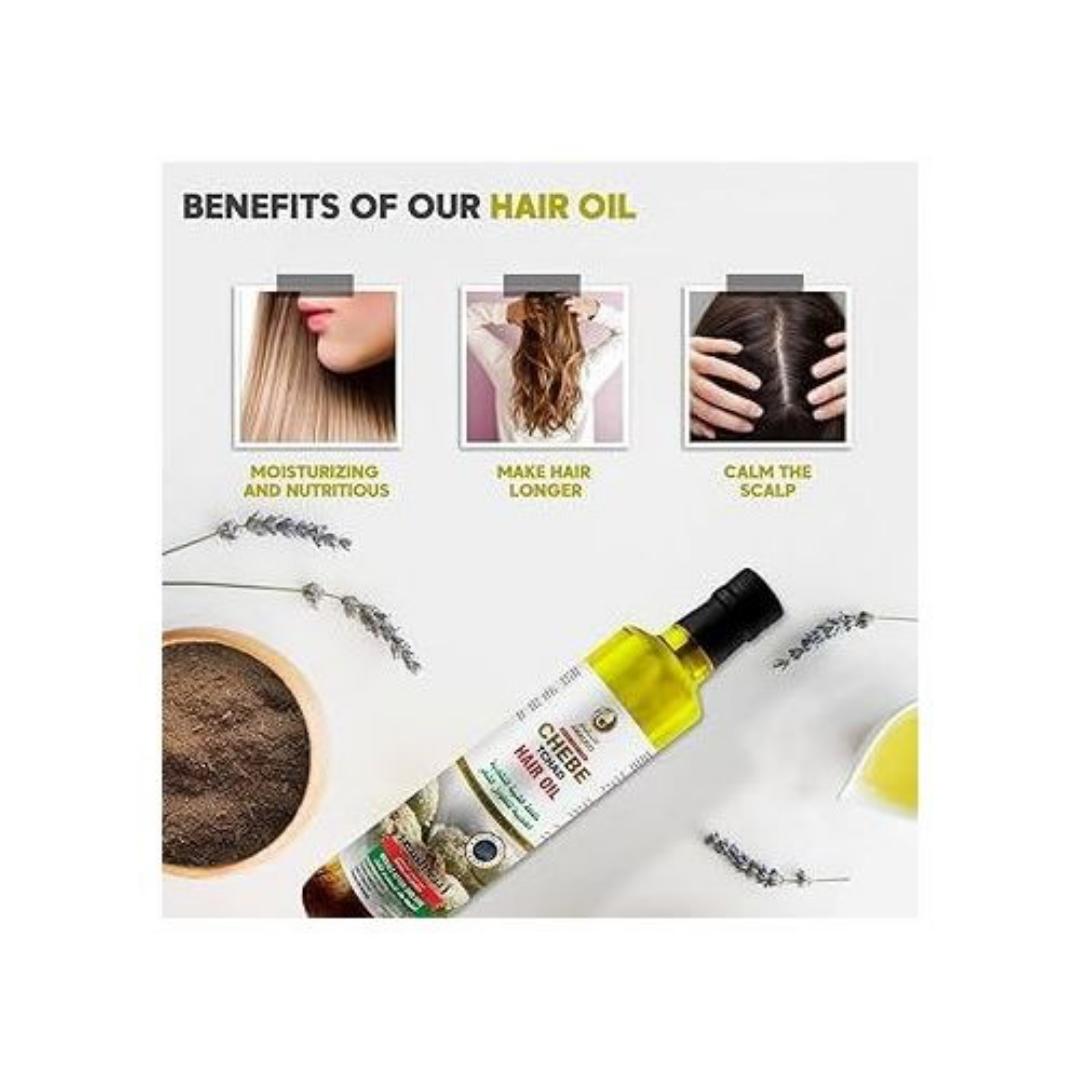 Amalico chebe oil chebe hair oil enhanced with natural chebe powder- import from tchad
