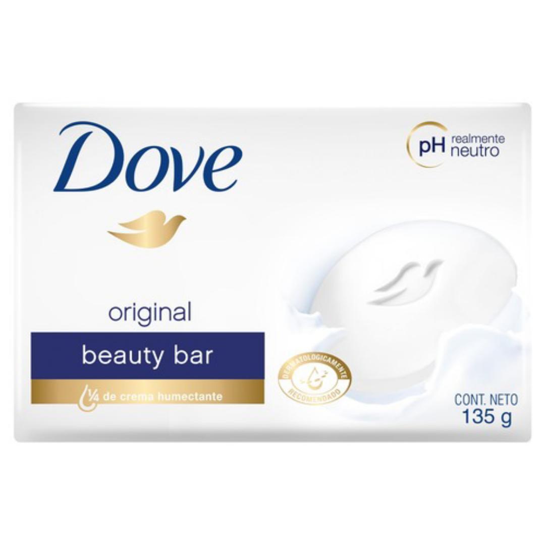 dove original white beauty bar- 135g