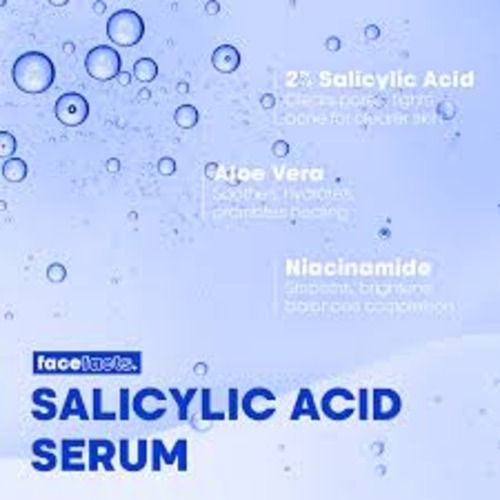 Face facts Restore + clarify Salicylic Acid Serum for blemish prone and oily skin